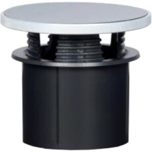 AMX HPG-20-SL, 2" Conference Table Plastic Grommet, Silver