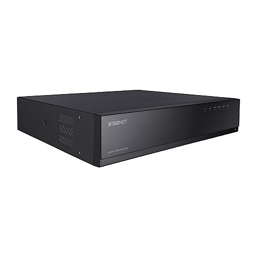 Hanwha HRX-1635-12TB 16-Channel Pentabrid DVR, 12TB, SATA HDD, Black