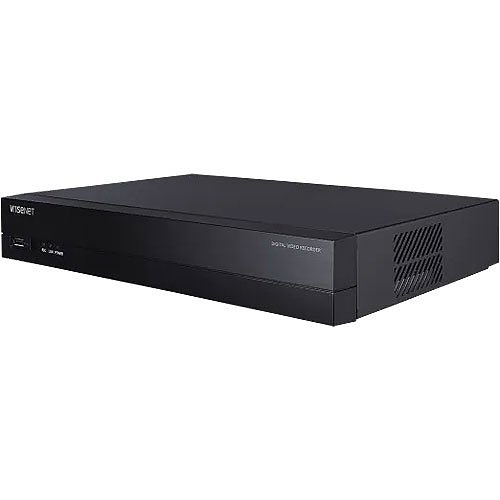 Hanwha HRX-435 4-Channel Pentabrid DVR, 32Mbps, 12TB HDD, Black, (Replaces HRX-421)