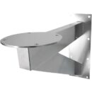 Hanwha HT-E-BPW6800 Wall Mount for Surveillance Camera Polished Stainless Steel