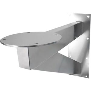 Hanwha HT-E-BPW6800 Wall Mount for Surveillance Camera Polished Stainless Steel