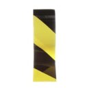 Panduit HT2S-BLK-YEL Hazard Tape, Adhesive, 2" Wide, 18 Yards Long, Black