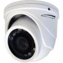 Speco HT471T 4MP HD-TVI Mini IR Turret Camera, 2.9mm Lens, White