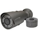 Speco HT7040TM 2MP IR Bullet Camera with Junction Box, 2.8-12mm Motorized Lens, Dark Gray