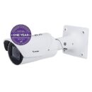VIVOTEK IB837-HT-1Y VORTEX 5MP Bullet, 2.7-13.5mm Remote Focus P-Iris Lens, with 1-year VSaaS License, White, 30-Day Video Onboard Storage, NDAA and TAA Compliant