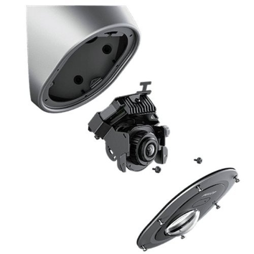 Pelco IBD532-1 5MP Indoor/Outdoor IR Corner Camera, 2.3mm Fixed Lens, White