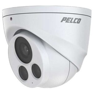 Pelco IFV523-1ERS Sarix Value Series 5MP Environmental IR Turret Camera, 3.6mm Fixed Lens, Signal White