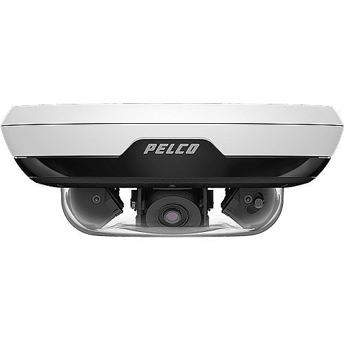 Pelco IMD15118 Sarix Multi IMD Series 3x5MP WDR Multi-Directional 180° Camera, 4mm Lens, Black/White