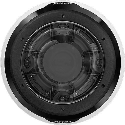 Pelco IMD15118 Sarix Multi IMD Series 3x5MP WDR Multi-Directional 180° Camera, 4mm Lens, Black/White