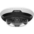 Pelco IMD20136 Sarix Multi Pro 4x5MP WDR Multi-Directional 360° Camera, 2.8mm Lens, Black/White
