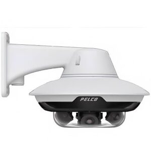 Pelco IMD24127 24MP Outdoor 270-Degree Camera, IR, 4mm Lens, IP66, White