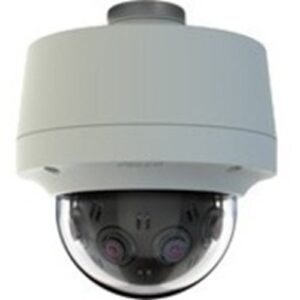 Pelco IMM12027-1I Optera IMM Series 12MP WDR 270° In-Ceiling Panoramic IP Camera, 2.7mm Lens, White