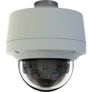 Pelco IMM12027-1P Optera IMM Series 12MP WDR 270° Pendant Panoramic IP Camera, 2.7mm Lens, White