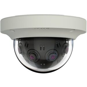 Pelco IMM12036-1EP 12MP Outdoor Vandal 360° Panoramic Pendant IP Camera, 2.7mm Lens, Gray