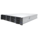 Exacq IP08-144T-FARL-E A-Series IP 2U exacqVision NVR with 8 IP Enterprise Licenses, Linux Ubuntu 22.04 LTS OS, Redundant PS, Rackmount Sliding Rail Kit, Mouse and Keyboard, 16GB RAM, 144TB RAID6