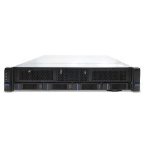 Exacq IP08-16T-2AL A-Series IP NVR with 8 IP Licenses and Linux Ubuntu 22.04 LTS OS, 2U, 16TB Storage