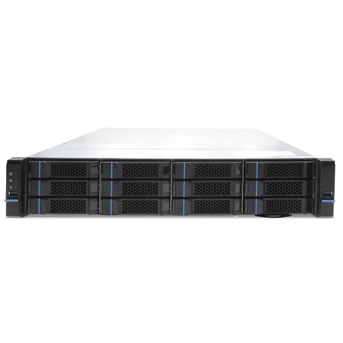 Exacq IP08-80T-FARW-E A-Series IP 2U Rackmount Redundant Frontload NVR with 8 IP Enterprise Licenses, Windows 10 IoT Ent LTSC, 80TB