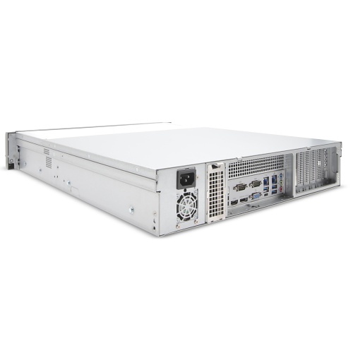 Exacq IP08-80T-FAW-E A-Series IP Rackmount Frontload NVR with 8 IP Enterprise Licenses, Windows 10 IoT Ent LTSC, 2U, 80TB