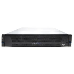 Exacq IP08-96T-FARW-E A-Series IP 2U Rackmount Redundant Frontload NVR with 8 IP Enterprise Licenses, Windows 10 IoT Ent LTSC, 96TB