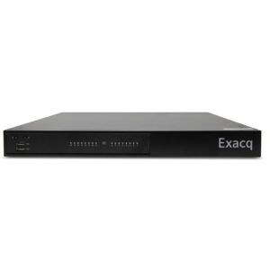 Exacq IP16-08T-GPL-E G-Series 16-Port IP Desktop PoE+ NVR with 16 IP Enterprise Licenses, Linux Ubuntu 22.04 LTS OS, 8TB