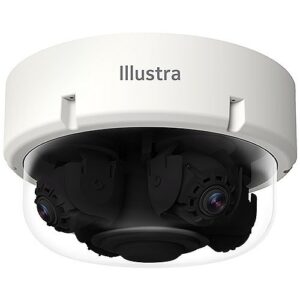 American Dynamics IPS20-M12-OIA4 Illustra Pro Gen4 20MP IR Multisensor Camera, 2.7-13.5mm Lens, White