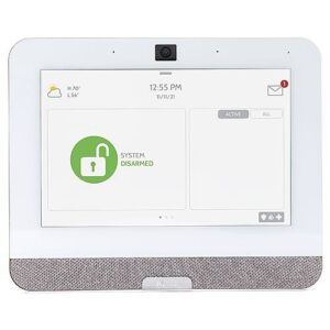 Qolsys IQP4003 IQ Panel Security/Home Automation Control Panel (Verizon), PowerG 345MHz, 7" All-in-One Touchscreen, White