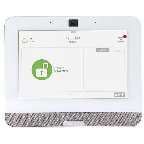 Qolsys IQP4004 AT&T IQ Panel PowerG 319.5MHz, 7" All-in-One Touchscreen, White