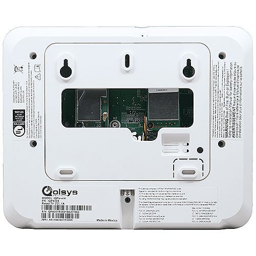 Qolsys IQP4006BK 2-Piece AT&T 345MHz IQ Control Panel with Base, Q9-IQP4006BL and Q9-IQP4BABLK