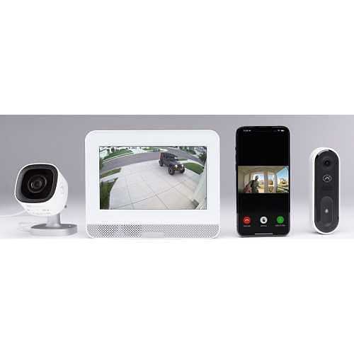 Qolsys IQPH054 Verizon IQ4 Hub PowerG, Whole Home Hub with 7" Touchscreen