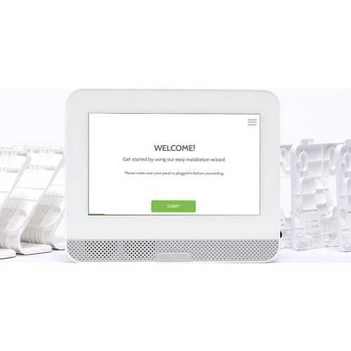 Qolsys IQPH055 IQ4 Hub AT&T/SRF319, 319.5 MHz, Whole Home Hub with 7" Touchscreen