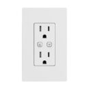 Qolsys IQSKT-PG PowerG In-Wall Socket with Outlets
