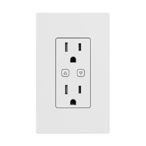 Qolsys IQSKT-PG PowerG In-Wall Socket with Outlets