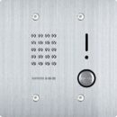 Aiphone IS-SS-2G IS Series 2-Gang IP Audio Door Station, Flush Mount, Vandal Resistant, SIP Compatible, Stainless-Steel Cover