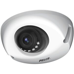 Pelco IWP232-1ERS Sarix Professional 2MP Outdoor IP Wedge Dome Camera, 2.4mm Lens, White