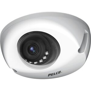 Pelco IWP233-1ERS Sarix Professional 2MP Outdoor IP Wedge Dome Camera, 2.8mm Lens, Signal White