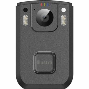 American Dynamics IWX2-064-4G-W2 Illustra 1080p IP Outdoor Wireless Illustra Body Worn Camera, 64GB, Black