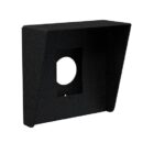 Pedestal Pro J-HOOD-CS-6X6 Access Control Housing, 6x6" Weather Shroud, Black Steel