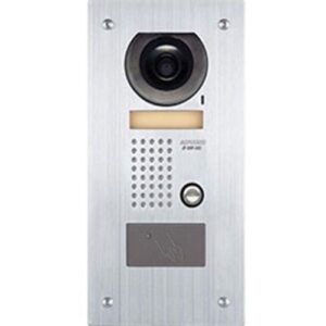 Aiphone JF-DVF-HID Video Door Station with HID ProxPoint Plus Reader, Flush Mount Stainless Steel