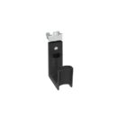 Panduit JP2SBC87-L20 StrongHold J-Pro J Hook with Screw-On Beam Clamp, 2", Metal / Black