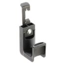 Panduit JP75DW-L20 StrongHold J-Hook with Drop Wire and Rod Clip, 50-Pack, Black