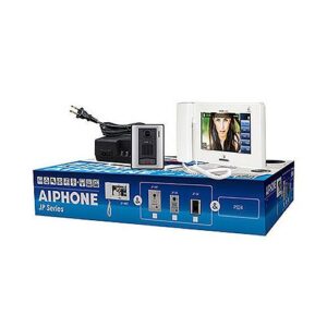 Aiphone JPS-4AED 7" Touchscreen Video Intercom Set, 3-Piece, Includes JP-DA, JP-4MED, PS-2420UL