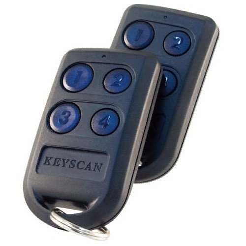 Keyscan K-INTX2 4-Button RF Transmitter, Indala 125 kHz, Keyscan 36 bit, Compatible with K-RX