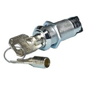 Alarm Controls KA-106A KA Series ON/OFF Key Switch, Key Removable in off Position, Keyed Alike