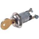 Alarm Controls KA-111 KA Series Double Bitted Flat Key, Key Removable in ON/OFF Position, SPDT Switch, 8" Colored Leads, Keyed Different