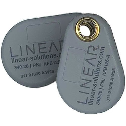 Linear KFB125-H 125 kHz Key Fob for HID Readers, 25-Pack, (Replaces 830-00440)