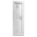 Mircom KVS-112P Entrance Panel Push Button with Postal Lock, 12 Apartments, Vandal Resistant