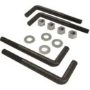 Pedestal Pro L-BOLT-625 10" L-Bolt Installation Kit