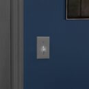 Leviton L1461-2C LED Toggle Illuminated Switch, 15A Capacity, Single Pole Design with Grounding Clip