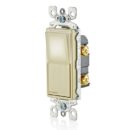 Leviton L5611-2I Decora LED Illuminated Rocker Single-Pole Switch