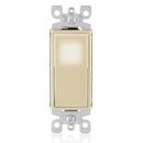 Leviton L5613-2I Decora LED Illuminated Rocker Single-Pole Switch